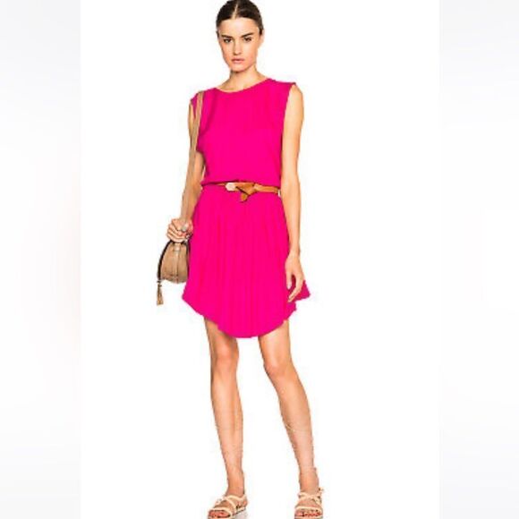 IRO Olivia T-strap Open Back Dress - Picture 1 of 11